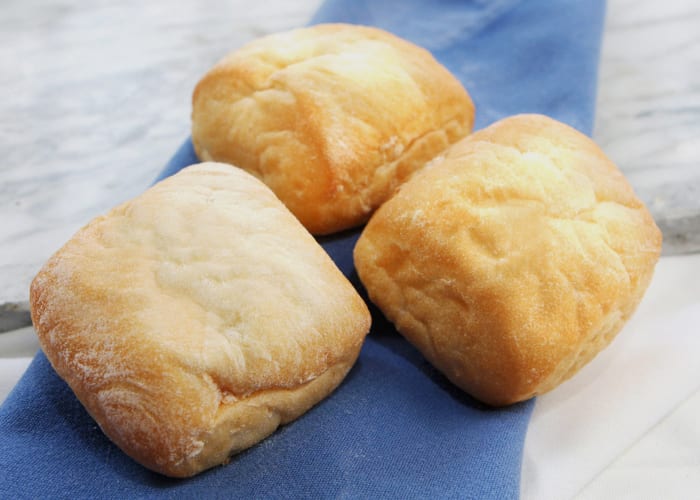 Light Baked Mini Ciabatta Roll 4/36ct
