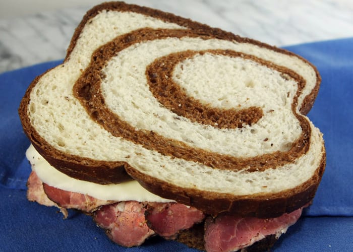 5/8″ Sliced Marble Rye 6ct