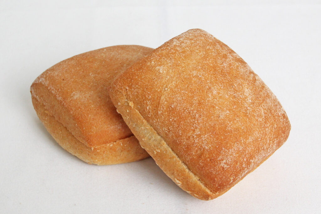 3.5″ Whole Grain Ciabatta Roll 12/12ct